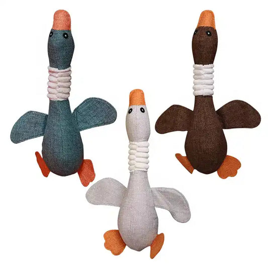 Piepende Eend Knuffel - Hondenspeelgoed