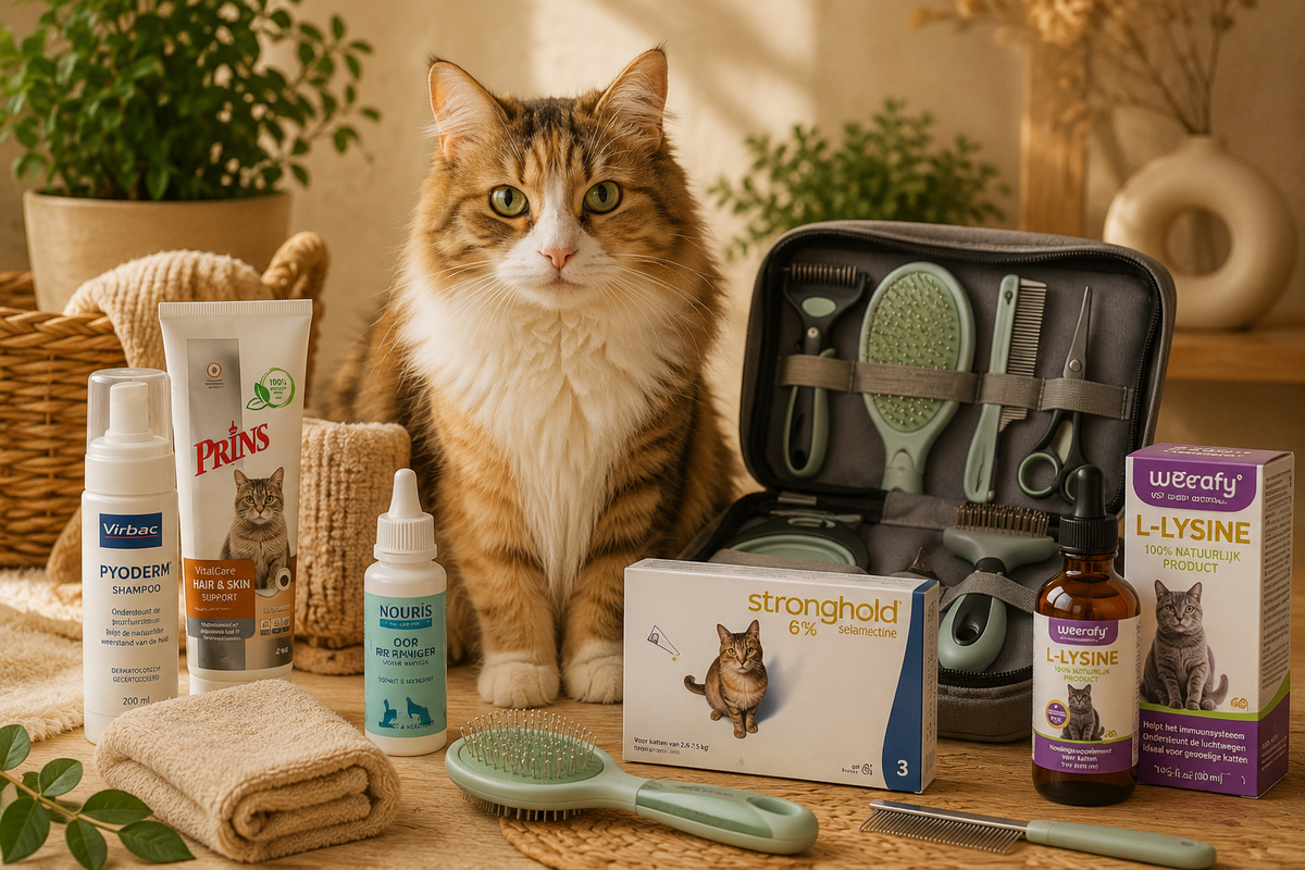 Verzorgingsproducten Katten Petpaleis verzorging voor katten