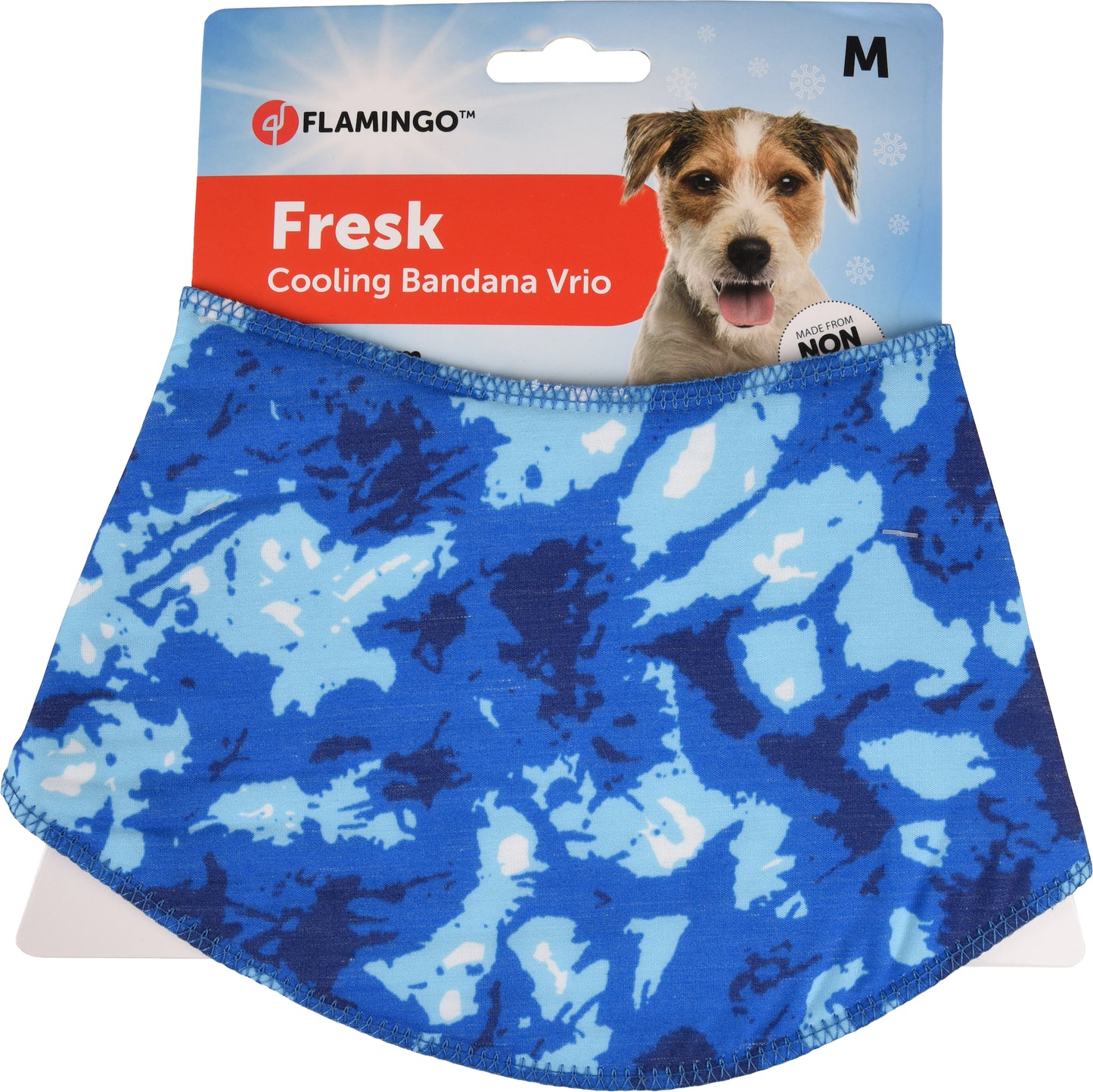 Flamingo Fresk Vrio - Koelbandana Honden - Koelbandana Fresk Vrio Blauw