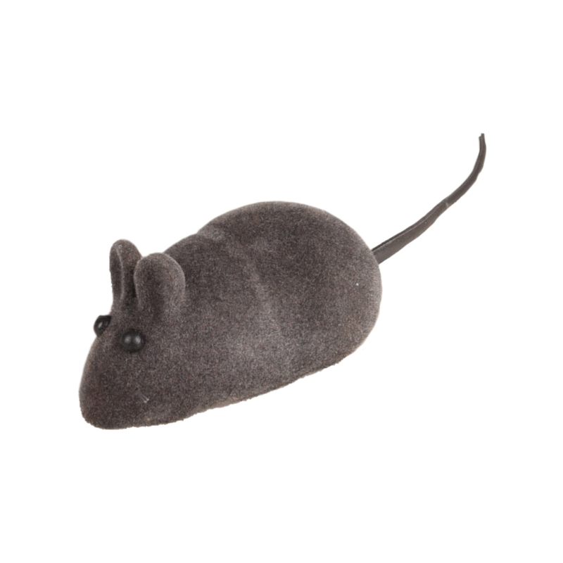 Gekleurde Muis Met Pieper - Kattenspeelgoed