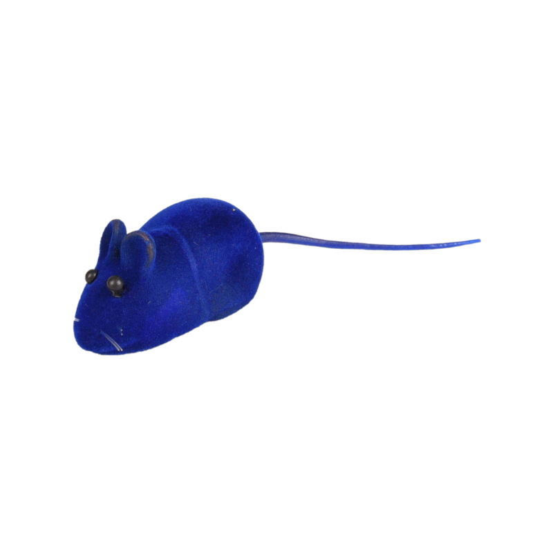 Gekleurde Muis Met Pieper - Kattenspeelgoed