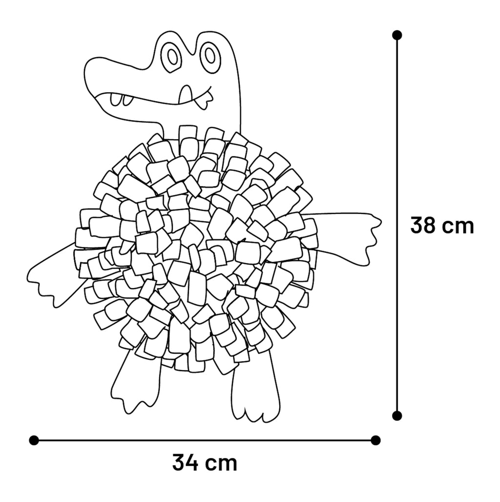 Snuffelmat Krokodil - Hond- en Kataccessoires