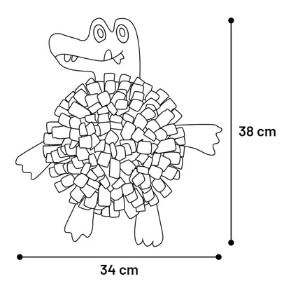 Snuffelmat Krokodil - Hond- en Kataccessoires