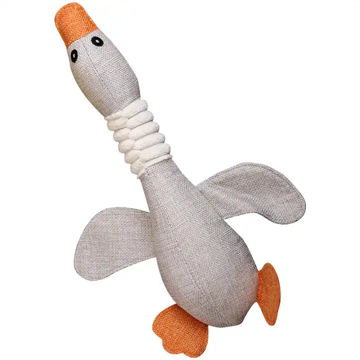 Piepende Eend Knuffel - Hondenspeelgoed